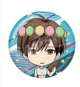 [Life Lessons with Uramichi Oniisan] Metallic Button Badge Vol. 2 (Blind Box -Single) - Image 2