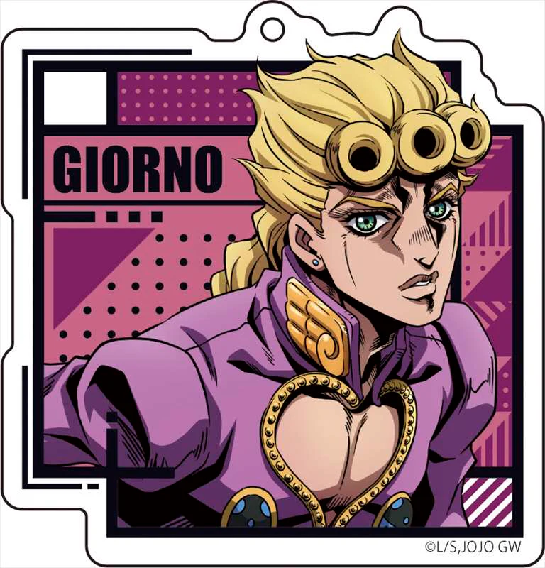 [JoJo's Bizarre Adventure] Acrylic Keychain JoJo: A New Journey ver. Vol.1 Giorno Giovanna