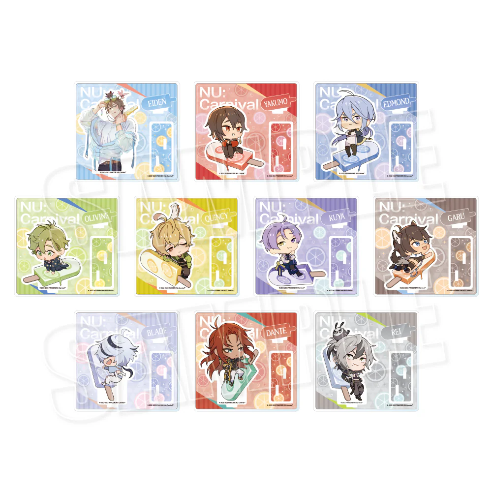 (Goods - Acrylic Stand) [Nu: Carnival] Acrylic Diorama Stand / Popsicle Ver. / Eiden - Image 2