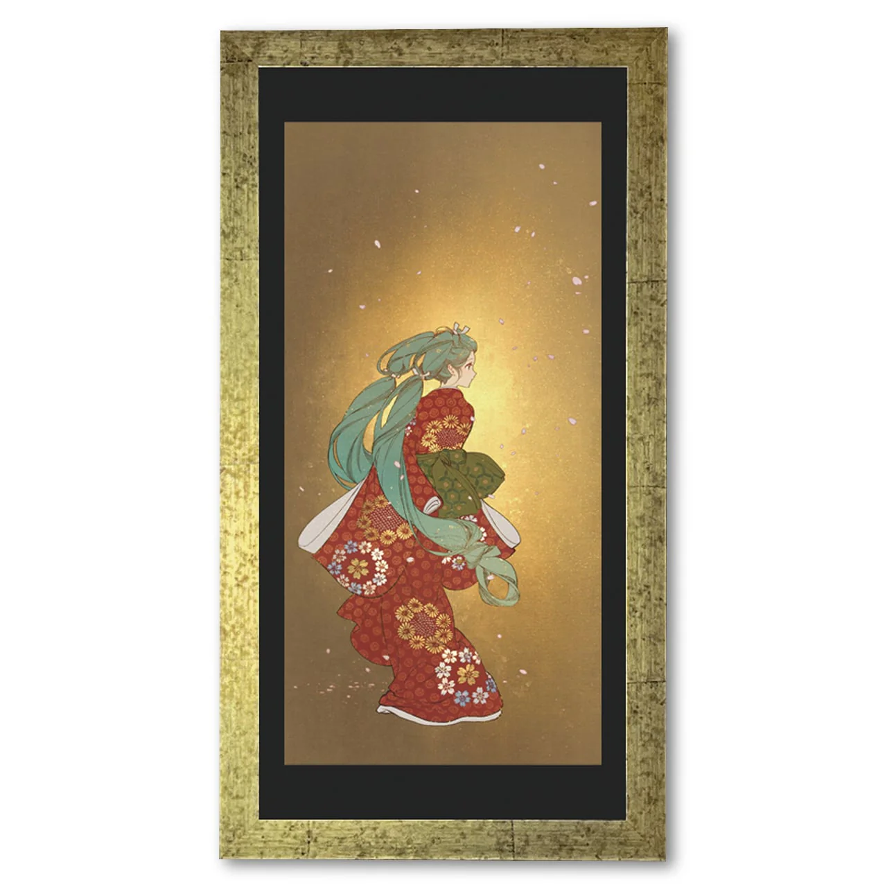 (Goods - Fine Arts) Hatsune Miku "Beauty Looking Back Miku" Fine Art (Art By Rella)