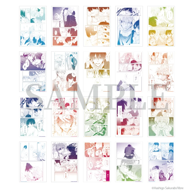 [DAKAICHI] Hashigo Sakurabi Famous Scene Clear Card [Hashigo Sakurabi Art Exhibition Post-Event Online Sales] (Blind Box -Single)