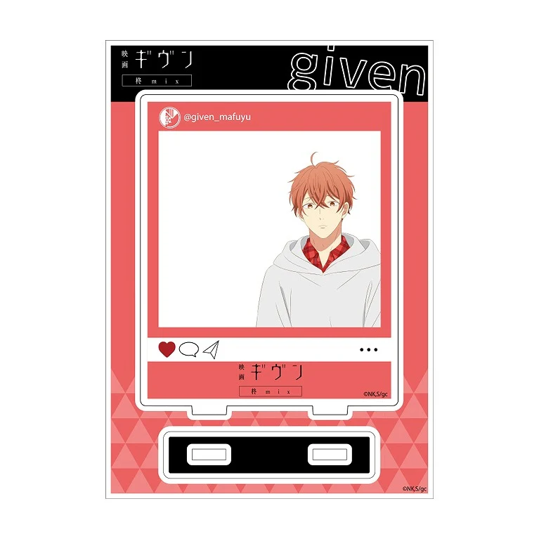 (Goods - Acrylic Stand) [Given] Movie: Hiiragi Mix Social Media Style Acrylic Stand Mafuyu