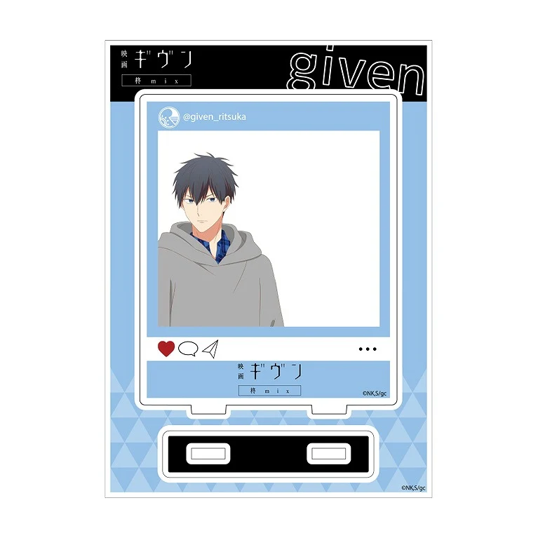 (Goods - Acrylic Stand) [Given] Movie: Hiiragi Mix Social Media Style Acrylic Stand Ritsuka
