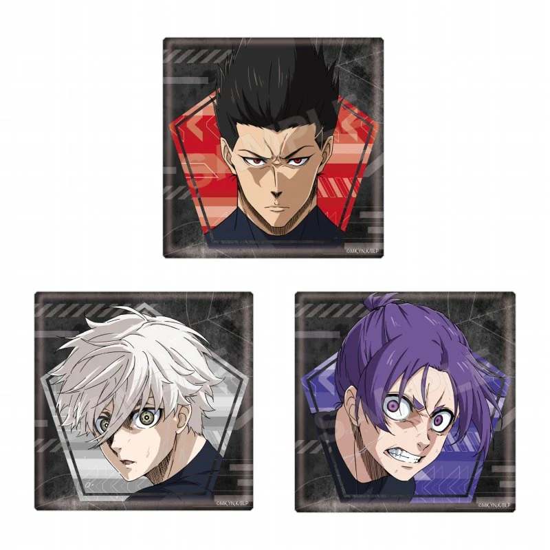 [Blue Lock] Big Square Button Badge 02 Vol. 2 (Blind Box -Single) - Image 3