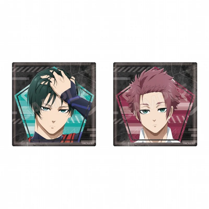 [Blue Lock] Big Square Button Badge 02 Vol. 2 (Blind Box -Single) - Image 4