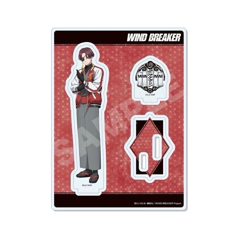 (Goods - Stand Pop) WIND BREAKER Kimono x Sukajan Jacket ver. Acrylic Stand/02 Hayato Suo