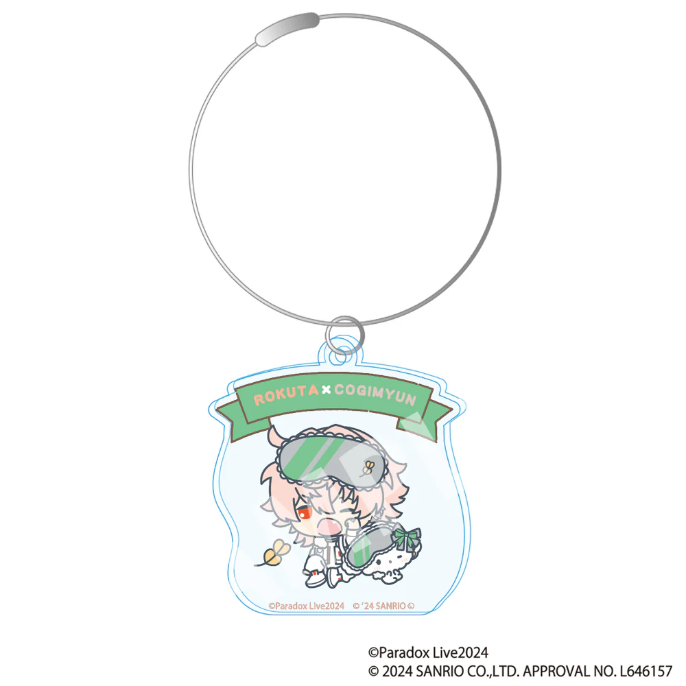 [Paradox Live] Paradox Live x Sanrio Characters Acrylic Keychain / Rokuta