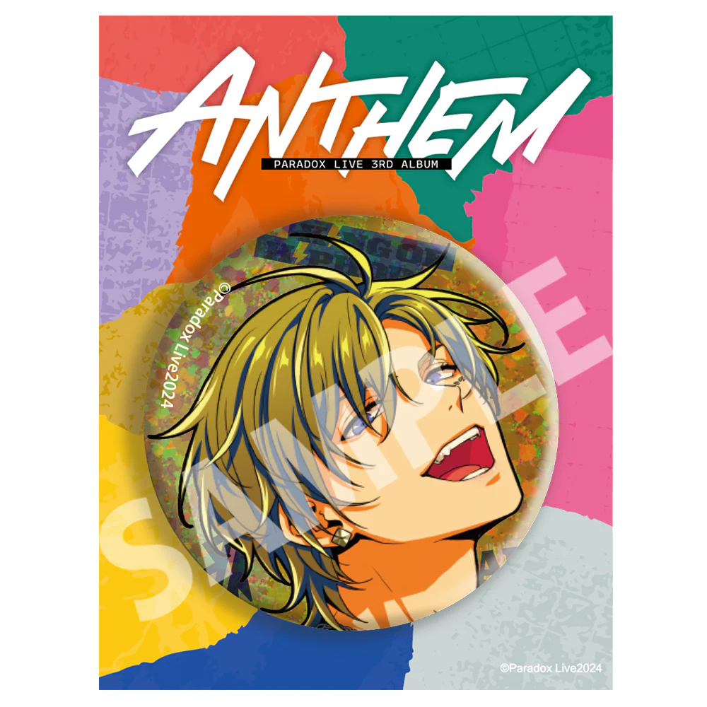 [Paradox Live] BIG Button Badge ANTHEM / Chisei Kuzuryu