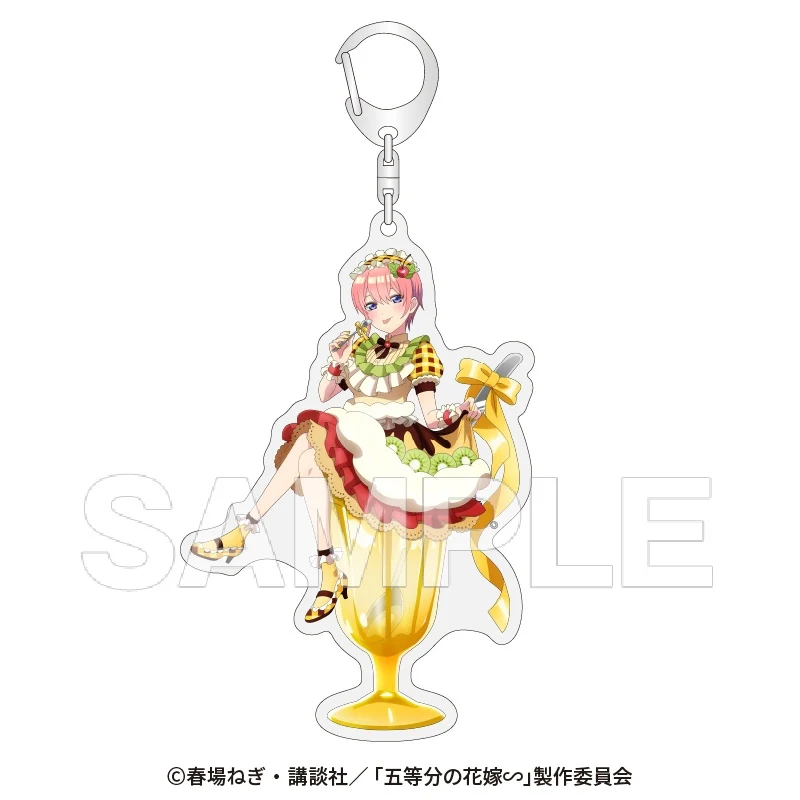 [The Quintessential Quintuplets] Acrylic Keychain (Ichika Nakano) Parfait Dress ver.