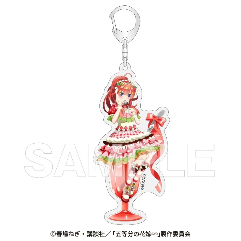 [The Quintessential Quintuplets] Acrylic Keychain (Itsuki Nakano)Parfait Dress ver.