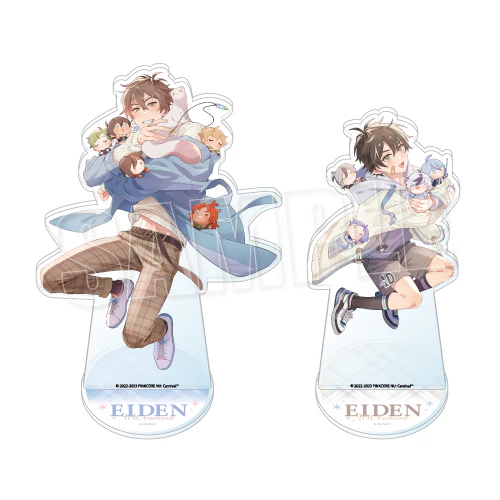 [Nu: Carnival] Acrylic Stand (Play with Plushies Ver.) /Eiden - Image 2