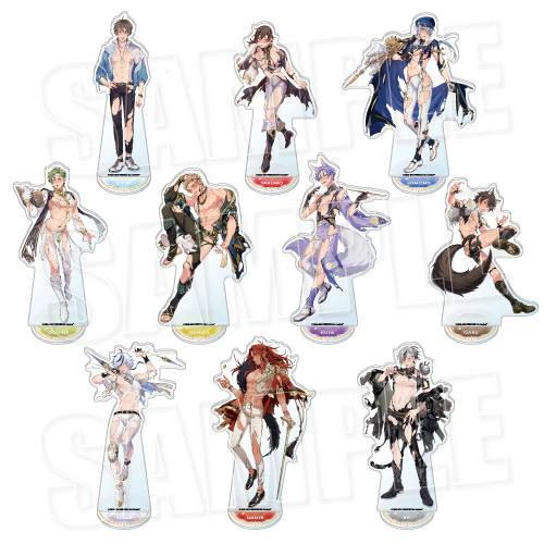 (Goods - Acrylic Stand) [Nu: Carnival] Acrylic Stand (SSR Ripped Clothes Ver.) /Garu - Image 2