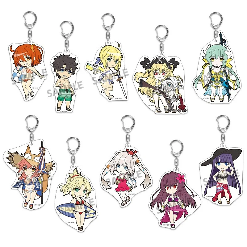 (Goods - Keychain) Fate/Grand Order Picril! Trading Acrylic Keychain vol.7 (Blind Box -Single)