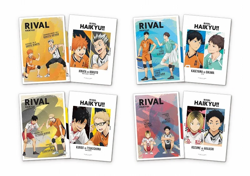 [Haikyu!!] Haikyu!! VS Rivals Triple Pocket File Folder Shoyo Hinata VS Kotaro Bokuto - Image 2