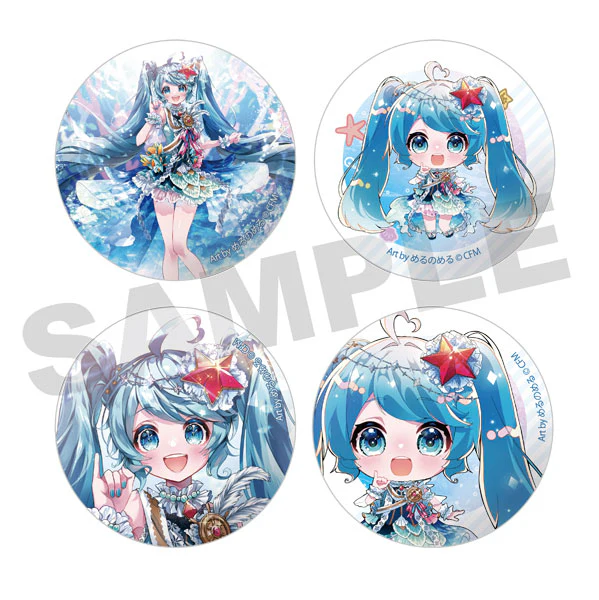 [Vocaloid] Hatsune Miku PROMISE - 16 Year Old Promise Holographic Button Badge (Blind Box -Single)