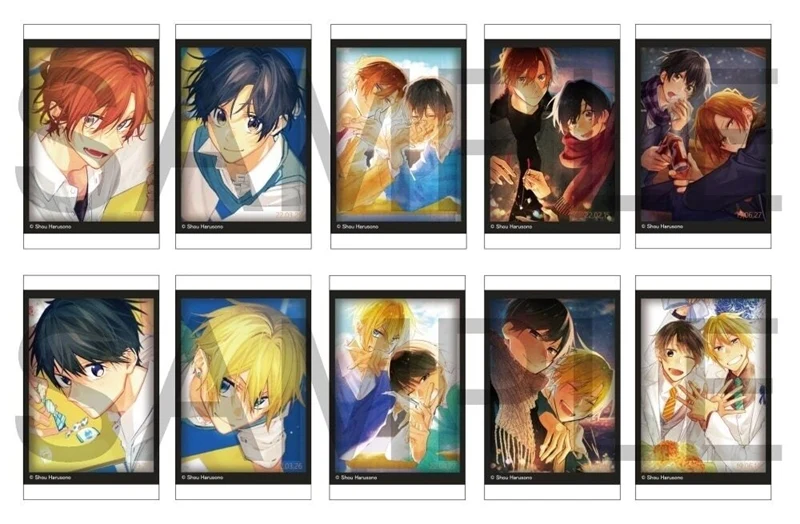 (Goods - Bromide) [Resale] Hirano and Kagiura Fifth Volume Release Commemoration Tradable Mini Photo-style Illustrations Pack (Blind Box - Single)
