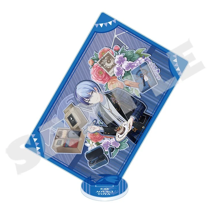 (Goods - Acrylic Stand) Hatsune Miku: Colorful Stage! Anniversary/Birthday Art 2022-2023 Card-shaped Acrylic Stand Toya Aoyagi