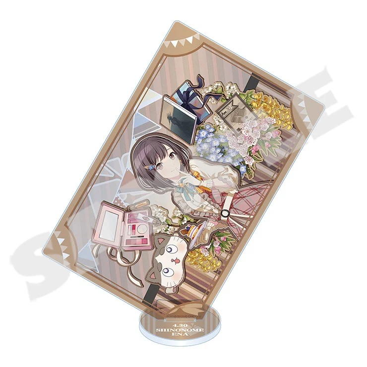 (Goods - Acrylic Stand) Hatsune Miku: Colorful Stage! Anniversary/Birthday Art 2022-2023 Card-shaped Acrylic Stand Ena Shinonome