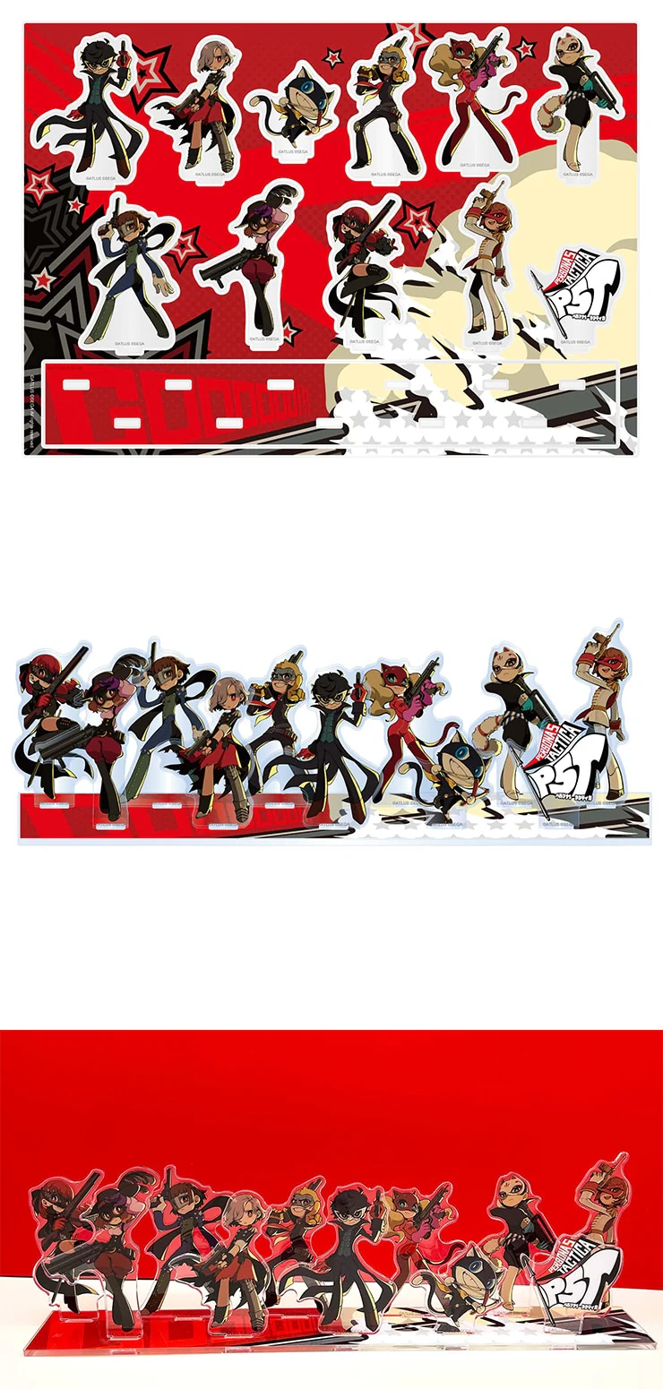 (Goods - Ornament) Persona 5 Tactica All-Out Attack Acrylic Diorama - Image 3