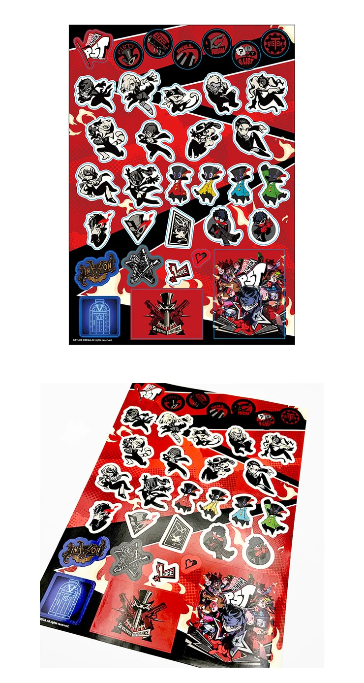 (Goods - Sticker) Persona 5 Tactica UI Sticker Sheet - Image 2