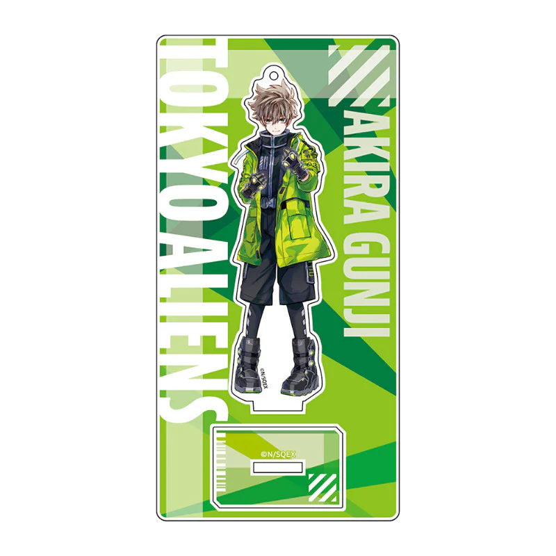 (Goods - Acrylic Stand) Tokyo Aliens Acrylic Stand Gunji Akira (Combat Wear) - Image 2