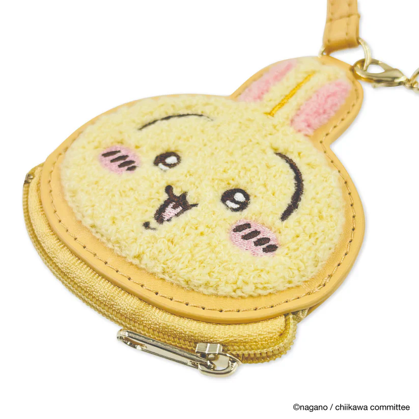 (Goods - Pouch) Chiikawa Face Mini Pouch Usagi - Image 4
