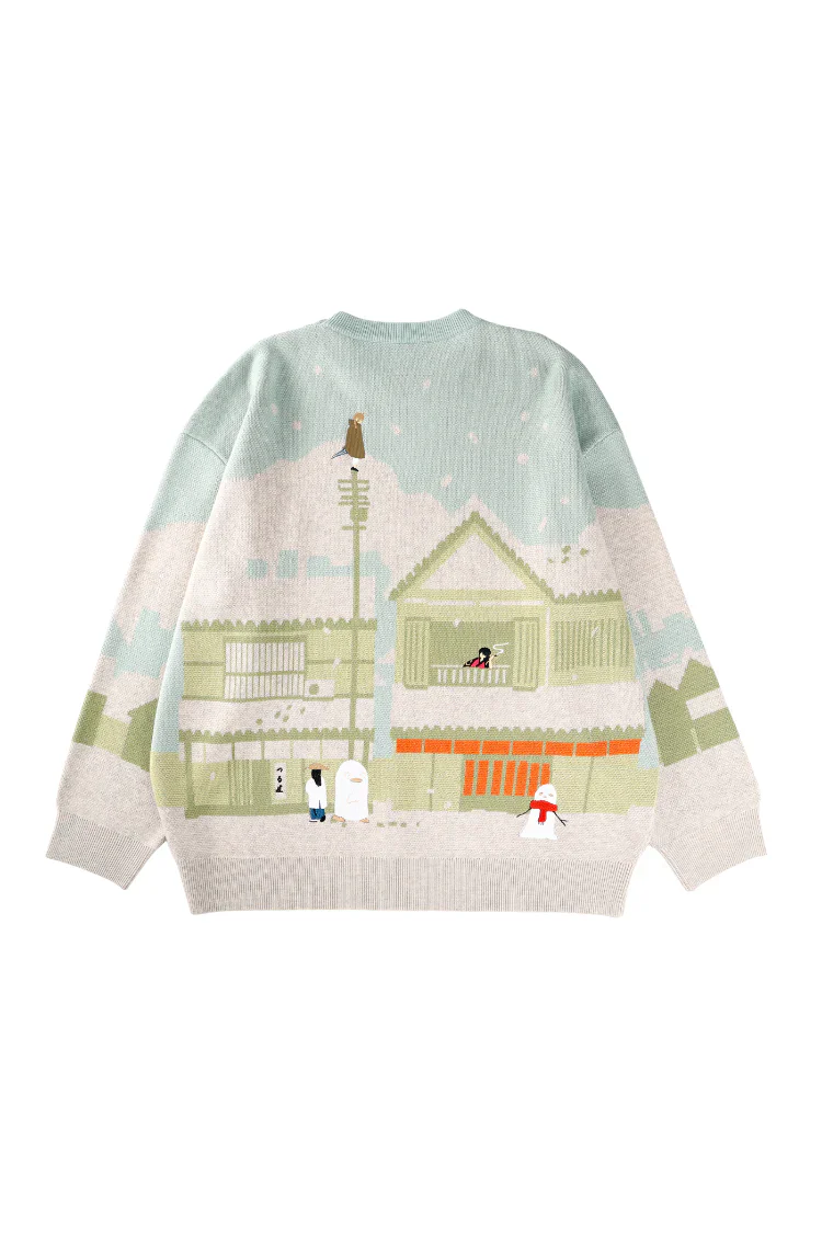 (Goods - Apparel) Bibisama Sweater Gintama - Yorozuya in the Snow Day - Image 2
