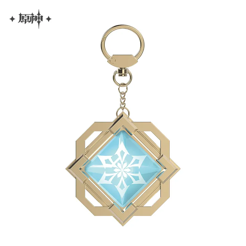 [Genshin Impact] Ornament Keychain Liyue-Cryo