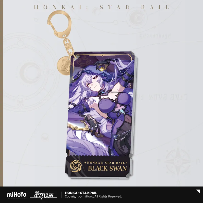 [Honkai: Star Rail] Character Series Keychain Black Swan