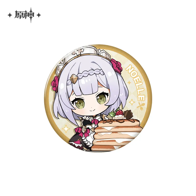 [Genshin Impact] Food Series Glitter Badge Noel