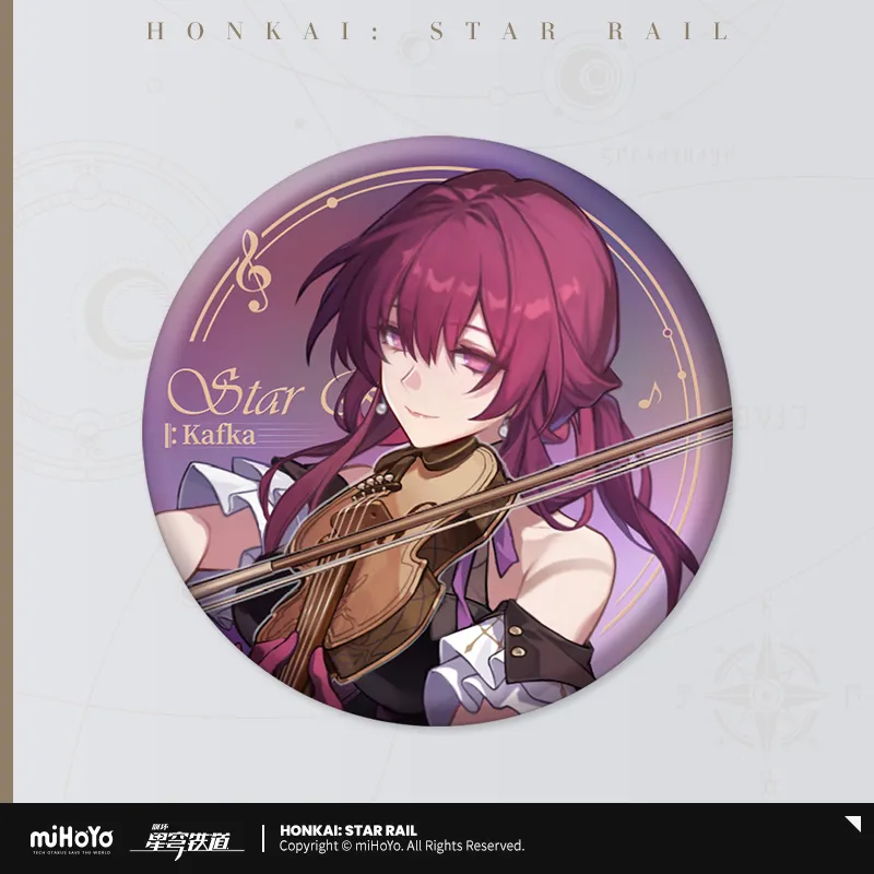 (Goods - Badges) Honkai: Star Rail Star Rail Live Badges Kafka