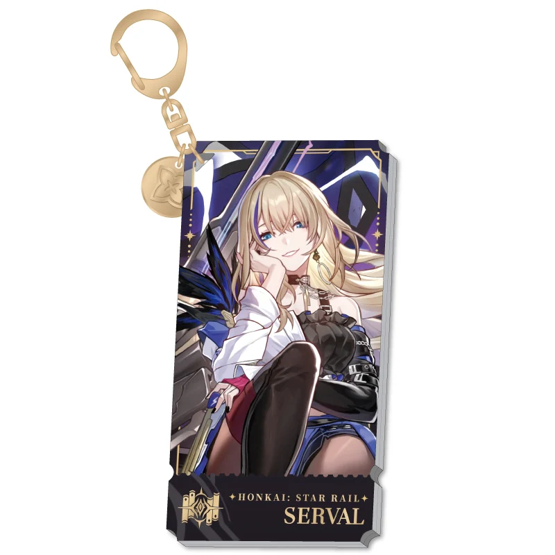 [Honkai: Star Rail] Standing Design Series Acrylic Keychain /Serval