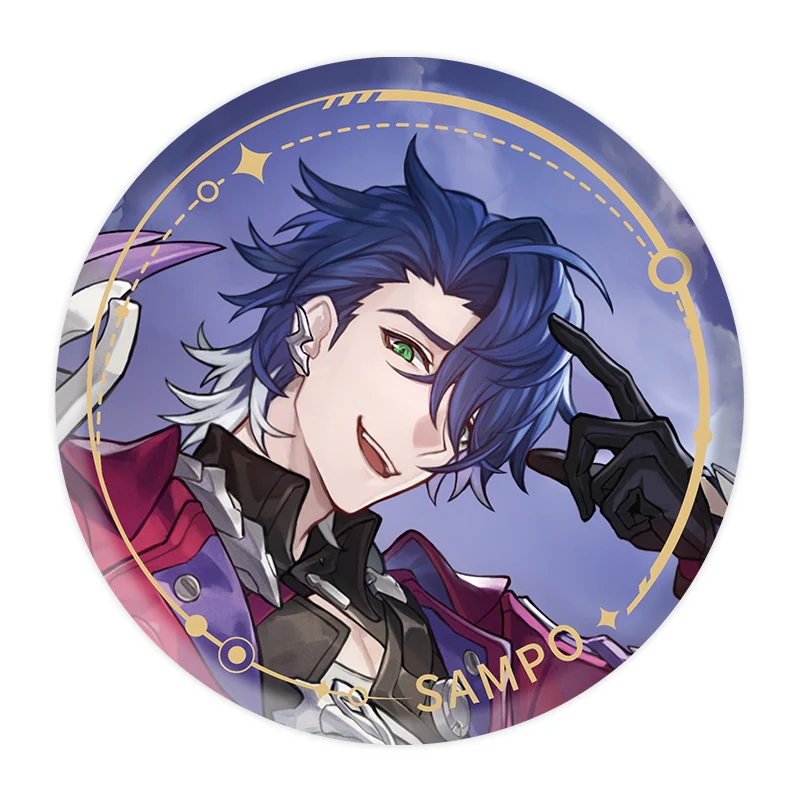 [Honkai: Star Rail] Standing Design Series Button Badge /Sampo