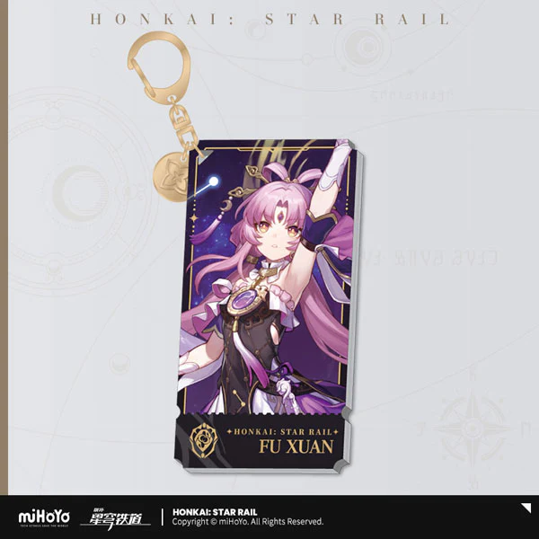 [Honkai: Star Rail] Character Keychain / Preservation - Fu Xuan