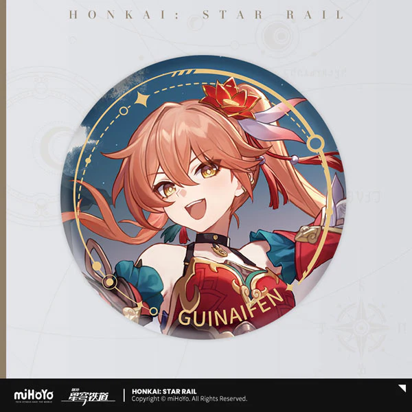[Honkai: Star Rail] Illustration Series Button Badge / Nihility - Guinaifen