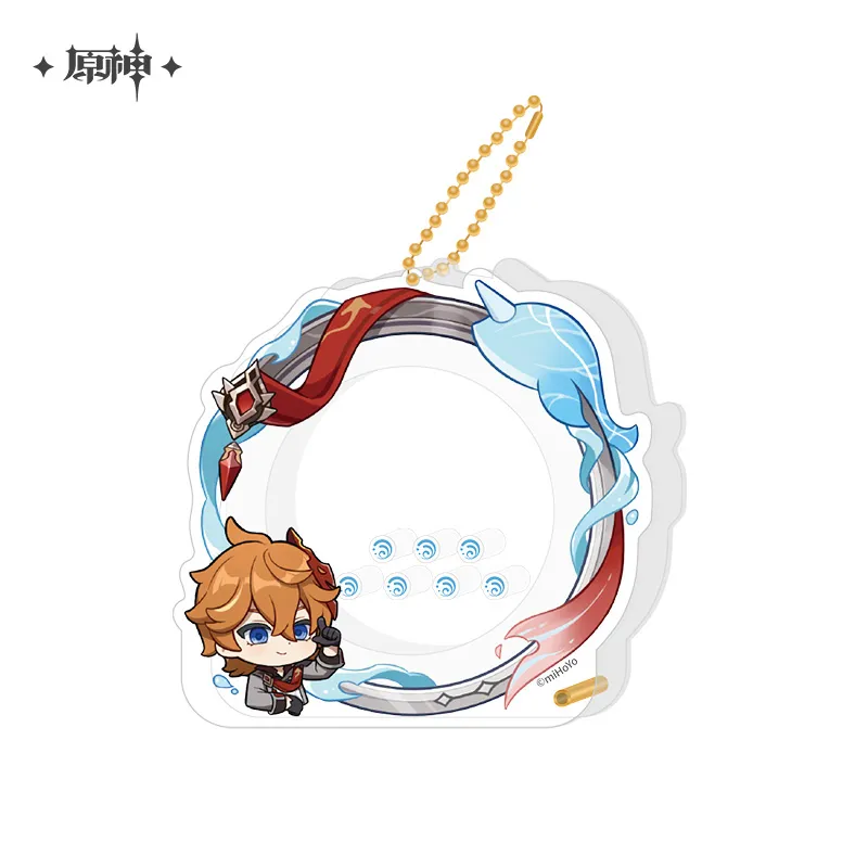[Genshin Impact] Badge Keychain Tartaglia