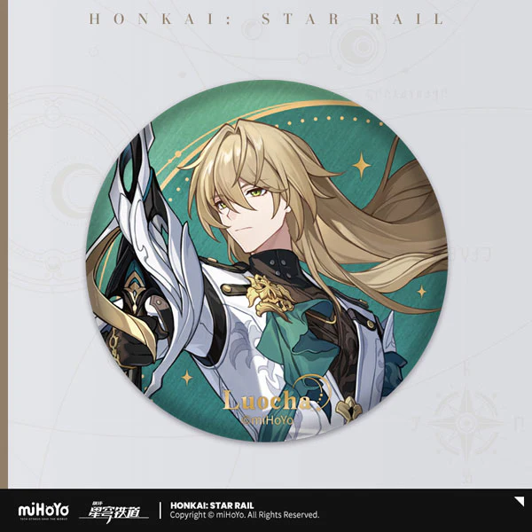 [Honkai: Star Rail] Interstellar Travel Series Button Badge / Luocha