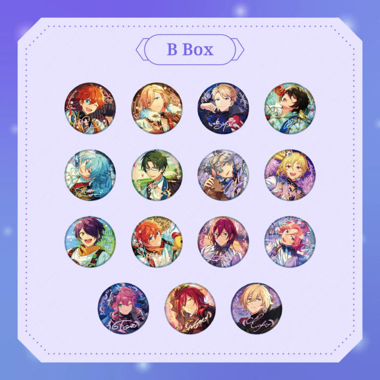[Ensemble Stars!!] Limited Gacha Badge Ver. B (Blind Box - Single)