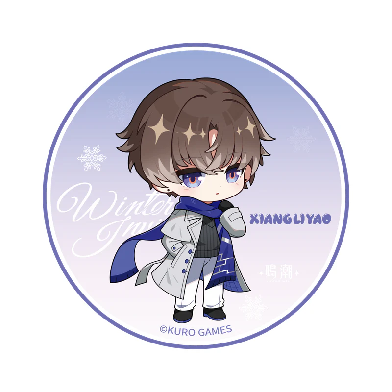 [Wuthering Waves] Winter Invitation Chibi Character Acrylic Coaster / Xiangli Yao