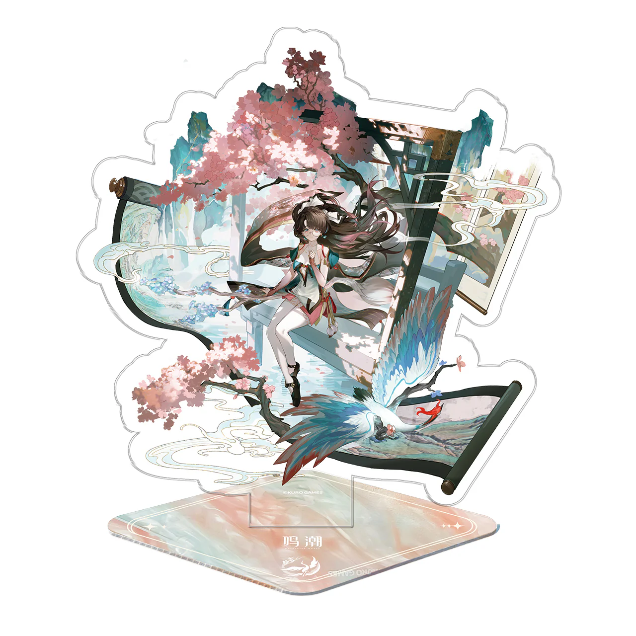 (Goods - Acrylic Stand) [Wuthering Waves] Resonator Scene Illustration Stand Zhezhi