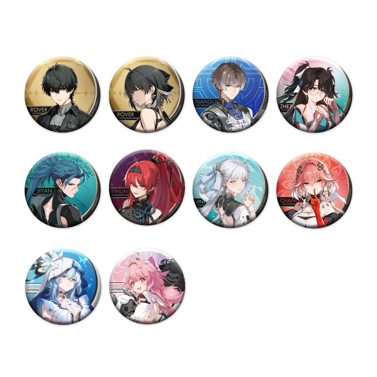 [Wuthering Waves] Resonator Theme Reflector Button Badge Encore - Image 2