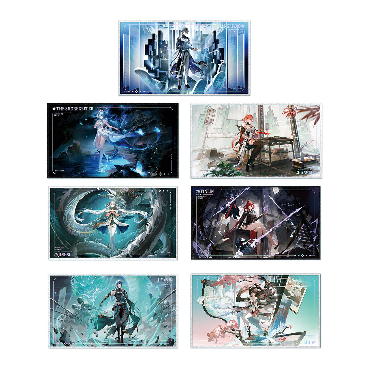 [Wuthering Waves] Resonator Theme Splash Art Embossed Artboard The Shorekeeper - Image 2