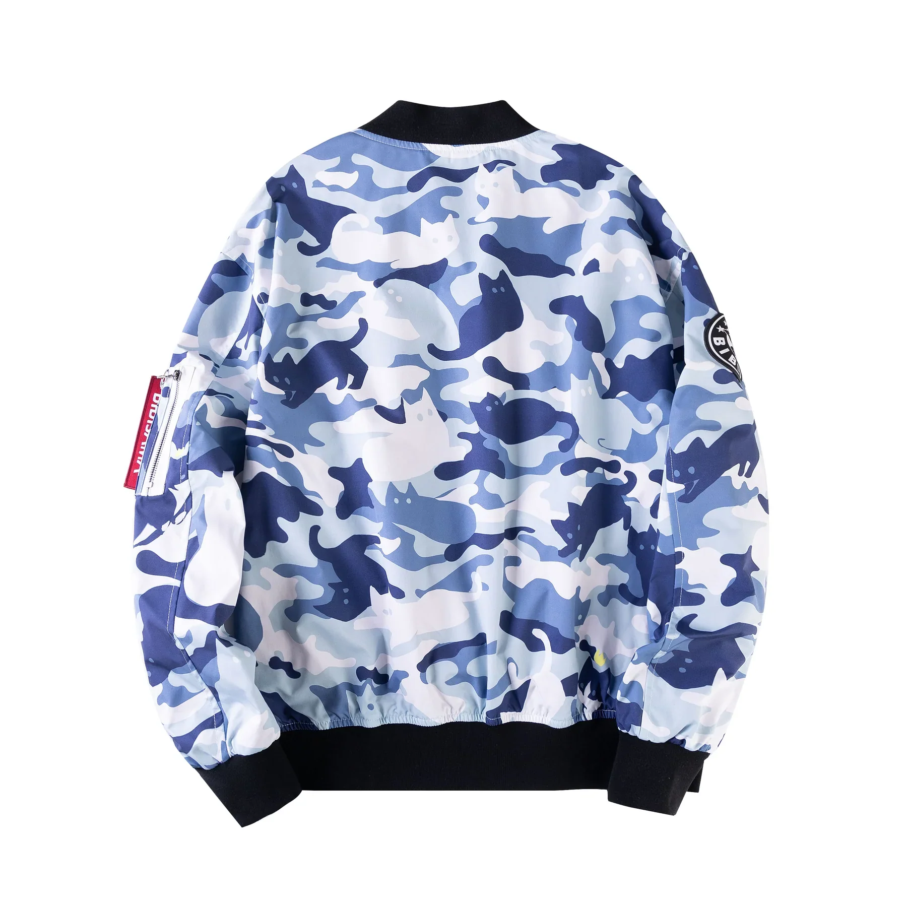 (Goods - Apparel) Bibisama Bomber Jacket Cat'mouflage Arctic Camo - Image 2