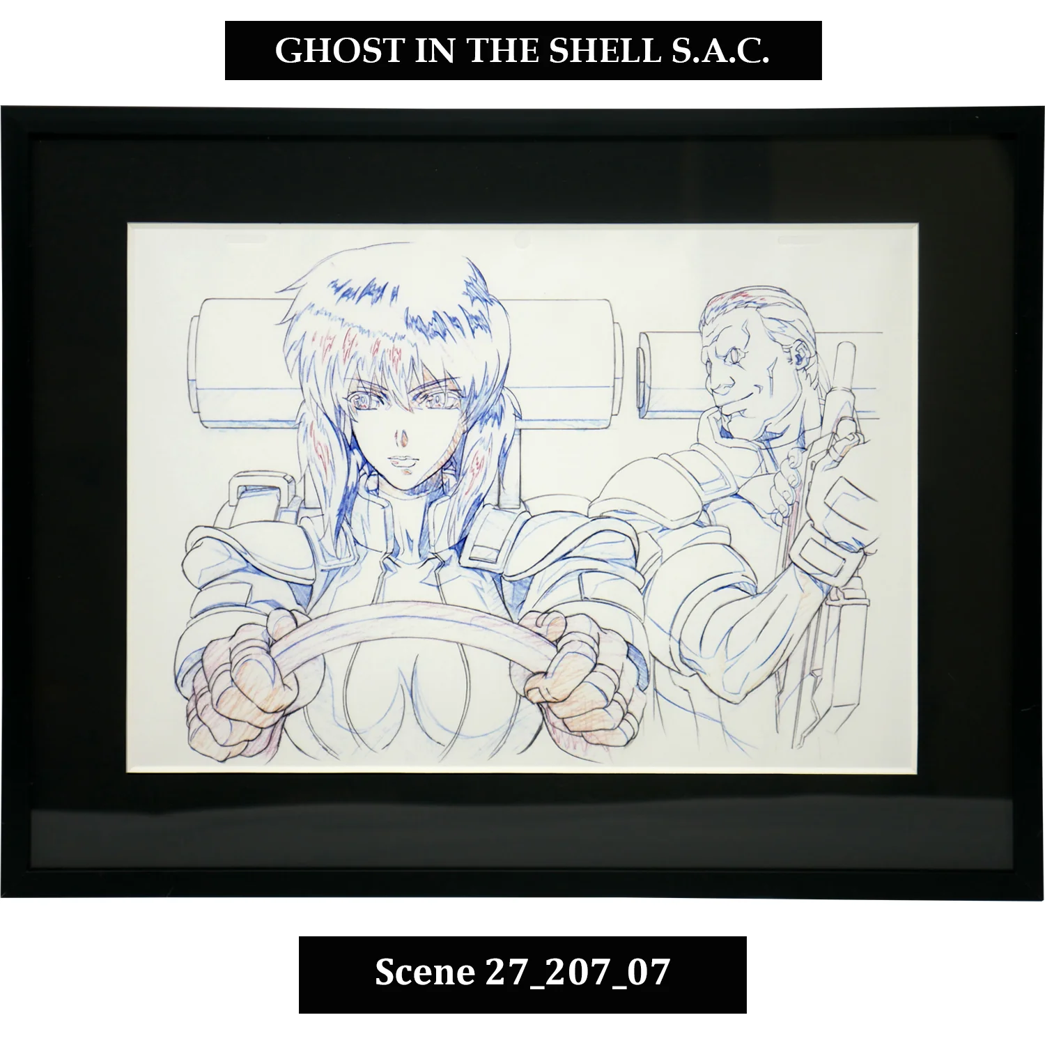 (Goods - Art Print) [Ghost in the Shell] Key Art Reproductions Scene #27_207_07 - Fine Arts